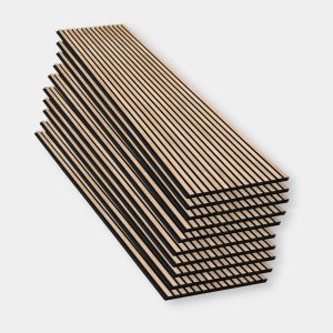 Akustische Wandpaneele Classic Light Oak – 10 Stück Paketrabatt