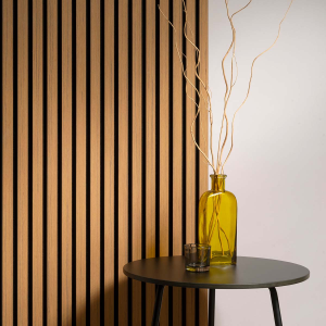 Akustische Wandpaneele – Dunkle Eiche – 270 x 60 cm