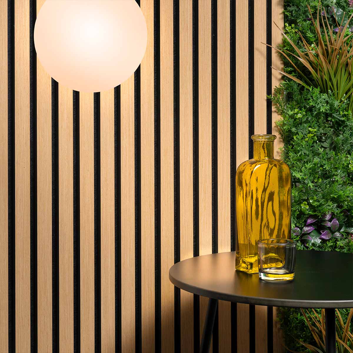 Akustische Wandpaneele – Klassische Eiche – 270 x 60 cm – Bild 5