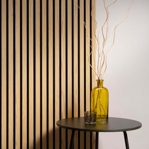 Akustische Wandpaneele – Rustikale Eiche – 240 x 60 cm