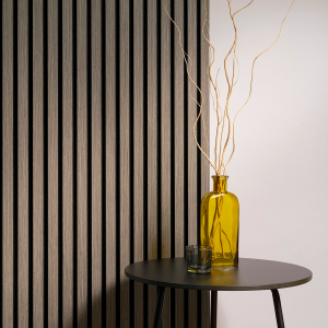 Akustische Wandpaneele – Walnuss – 270 x 60 cm