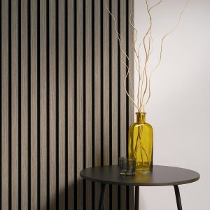 Akustische Wandpaneele – Heller Nussbaum – 240 x 60 cm