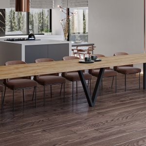 Ausziehbarer Esstisch "Titan" 130-405cm (Eiche Craft Gold)